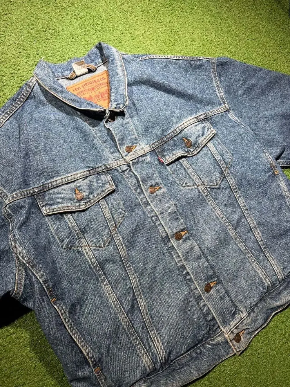 Levi's Vintage 70598 Denim Trucker Jacket XL